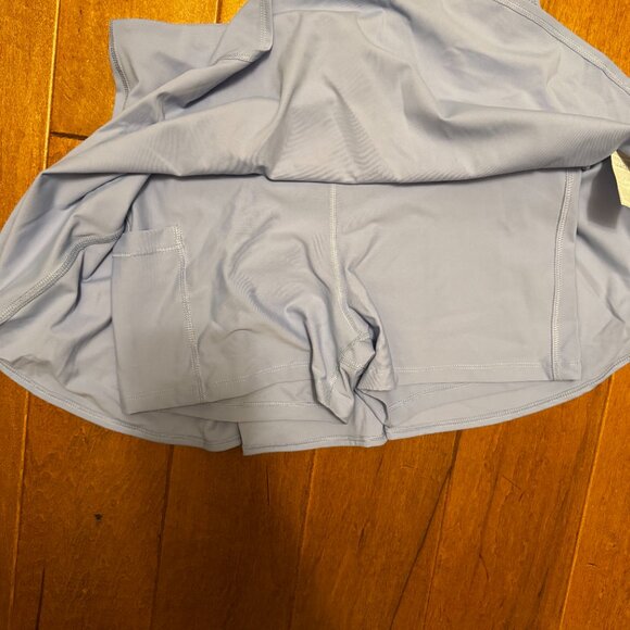NWT Old Navy Active Blue Golf Skirt – Size M – Built-In Shorts – Preppy & Sporty - Picture 4 of 8